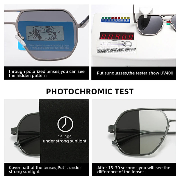 Photochromic sunglasses