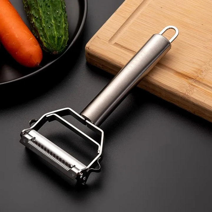 Multifunctional stainless steel kitchen peeler