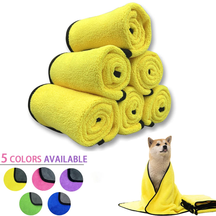 Drying towels for dogs and cats. Since