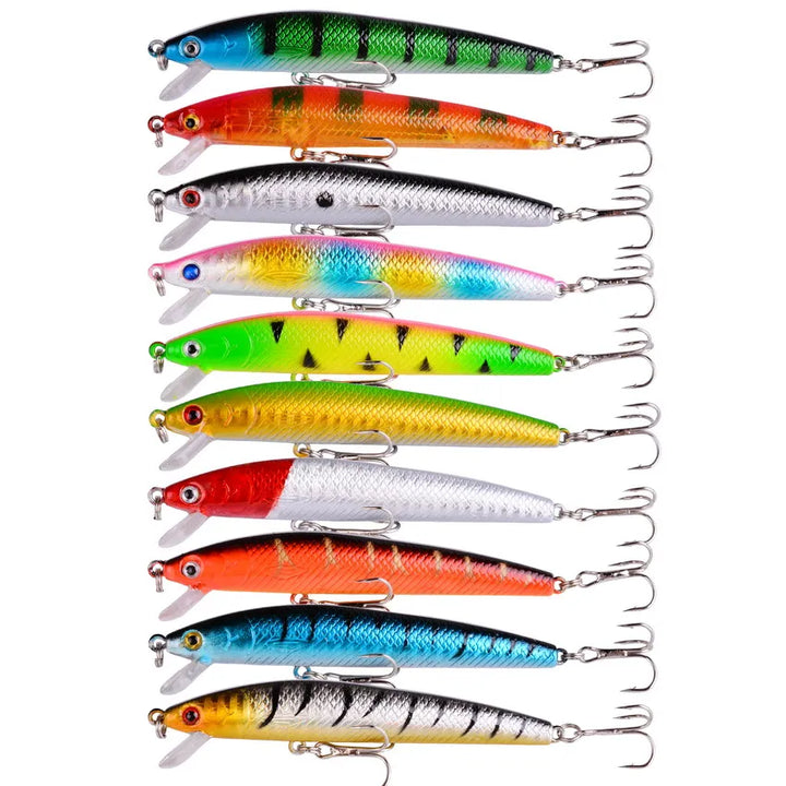 Mixed set of false baits.    Since