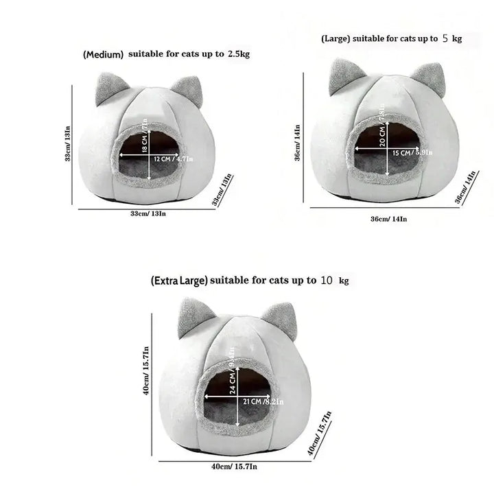 Self-heating covered bed. for small dogs and cats  Since