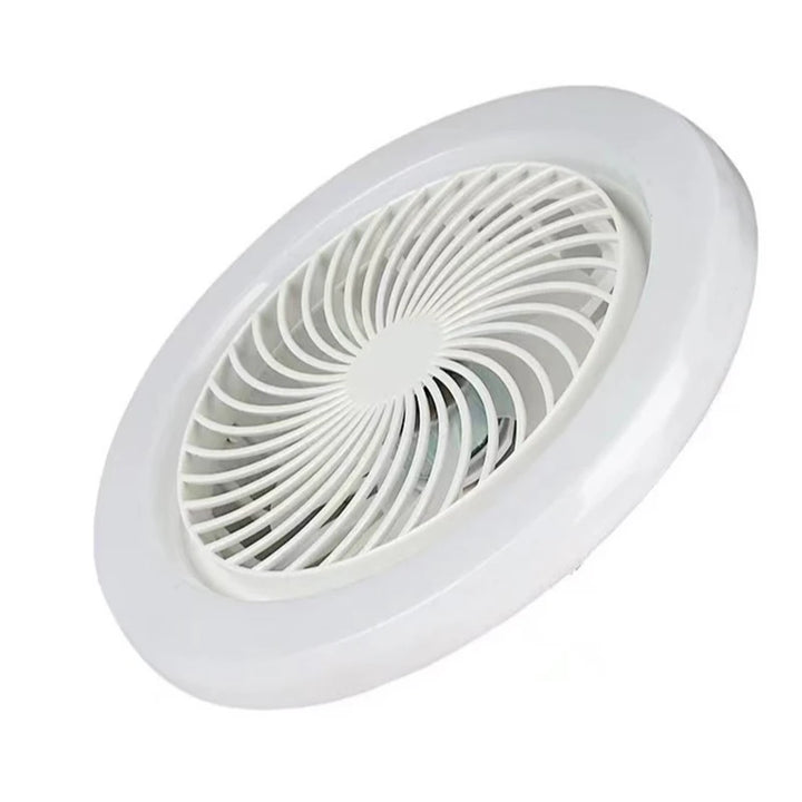 Led lamp with fan and remote control